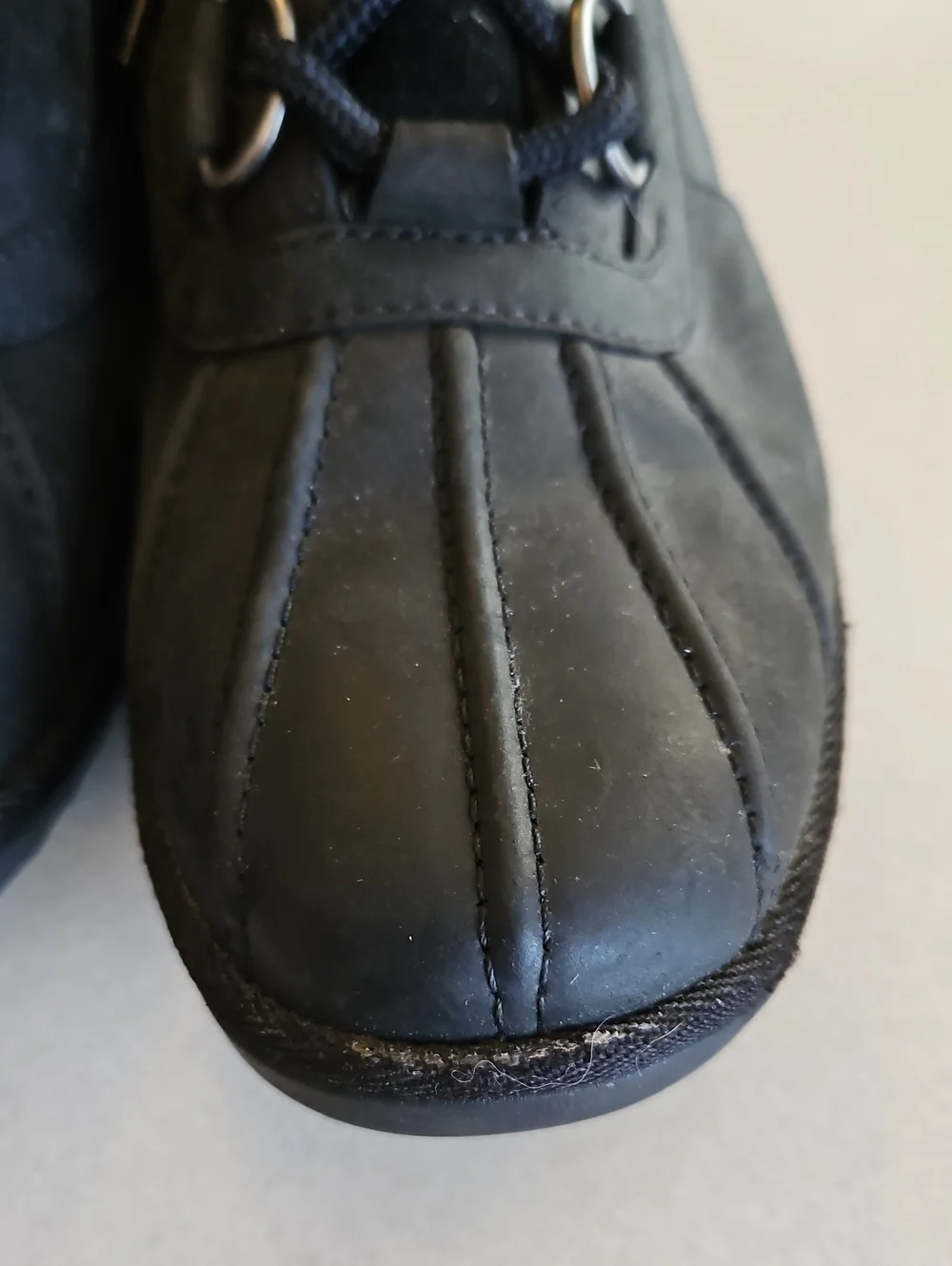 UGG Heather Waterproof Black Duck Boots